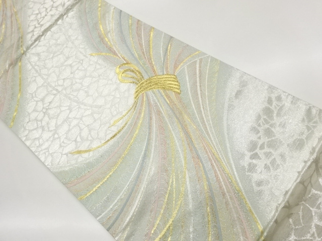 JAPANESE FUKURO OBI / WOVEN NOSHI PATTERN